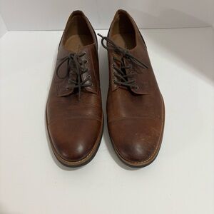 Aldo Tan Leather Oxford Shoes